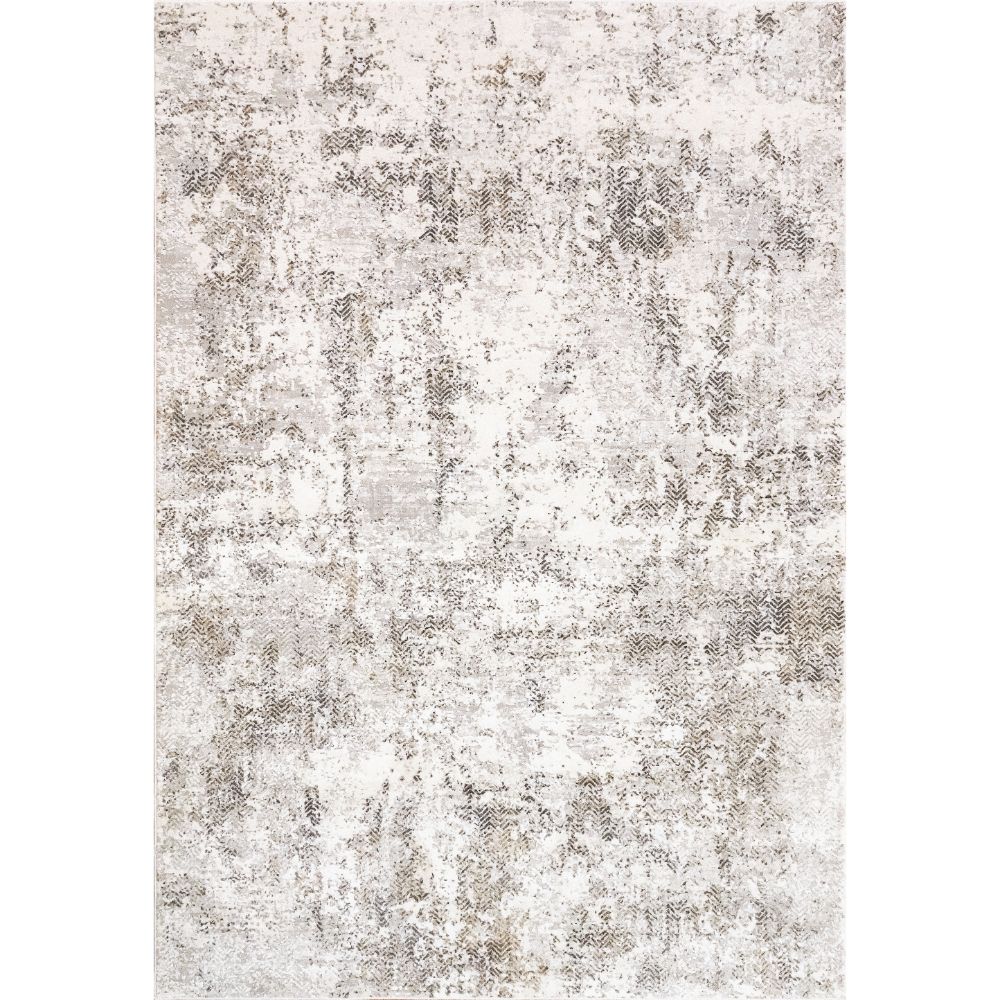Dynamic Rugs 27061 Quartz 9 Ft. 2 In. X 12 Ft. 10 In. Rectangle Rug in Ivory / Grey